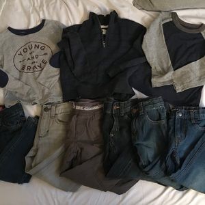 BUNDLE of Name Brand Jeans/Tops